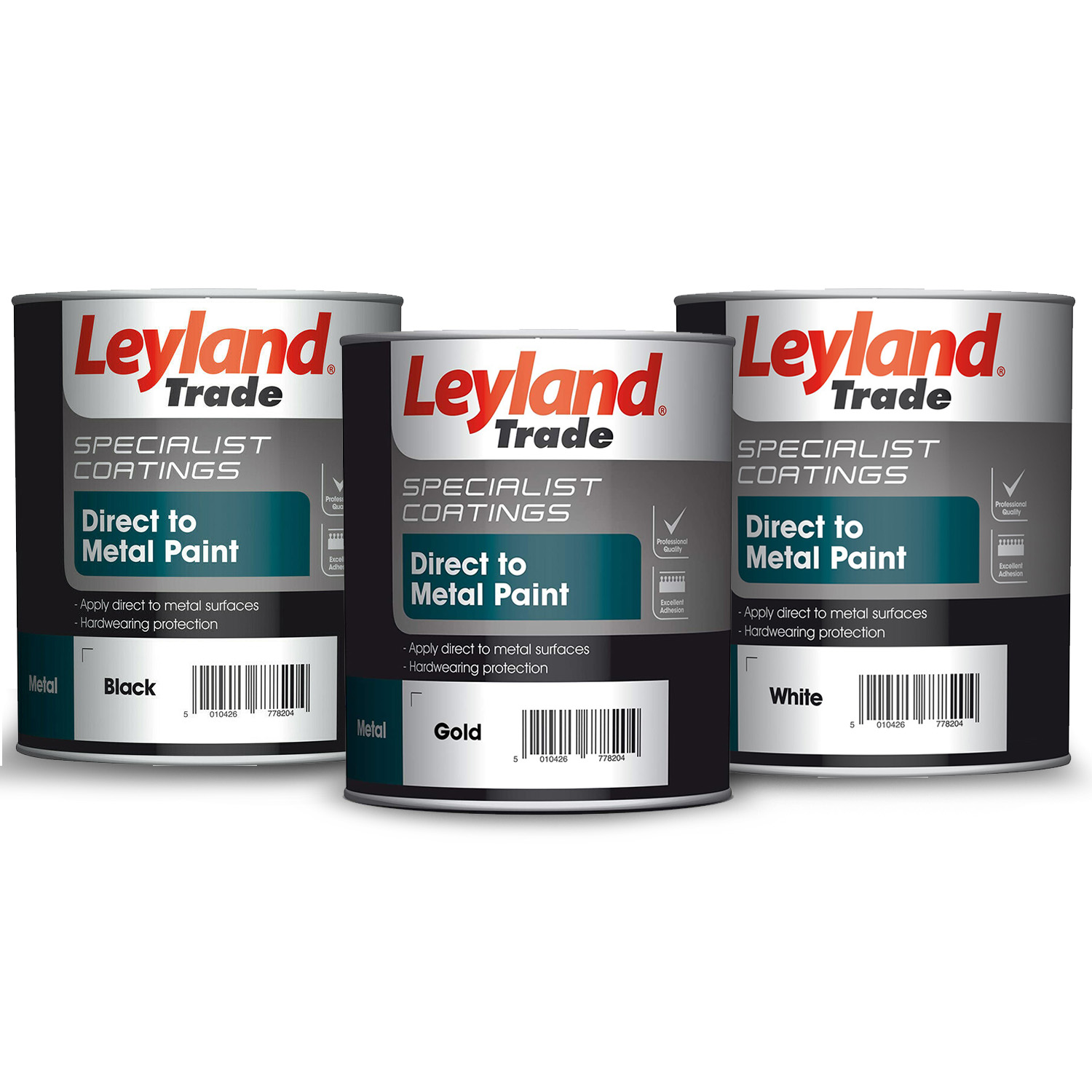 Leyland Trade 750ml Specialist Coating Direct To Metal Paints Indoor